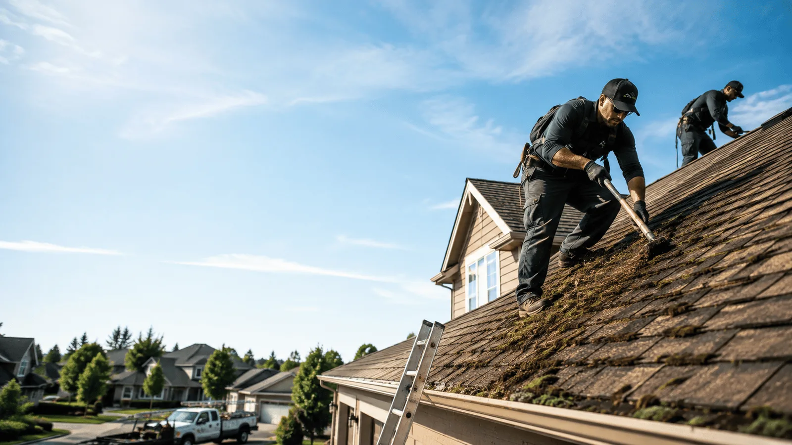 Roof Moss Removal in Minford, OH near me